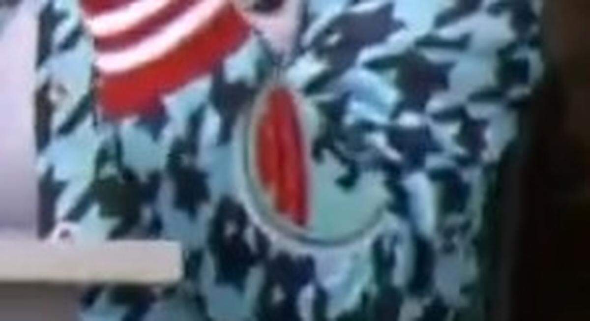 The Current’s logo is on the jacket’s sleeve.