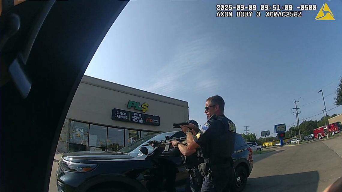 Officers with the Tulsa Police Department arrested the man, who was in critical condition, the department said.