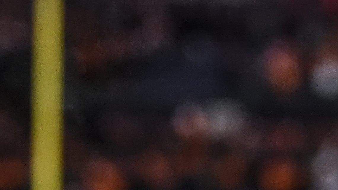 Kansas City Chiefs wide receiver Chris Conley (17) hugged Kansas City Chiefs kicker Cairo Santos (5) after Santos kicked the game winning kick in overtime, 30-27, to beat the Denver Broncos on November 27, 2016 at Sports Authority Field at Mile High in Denver.