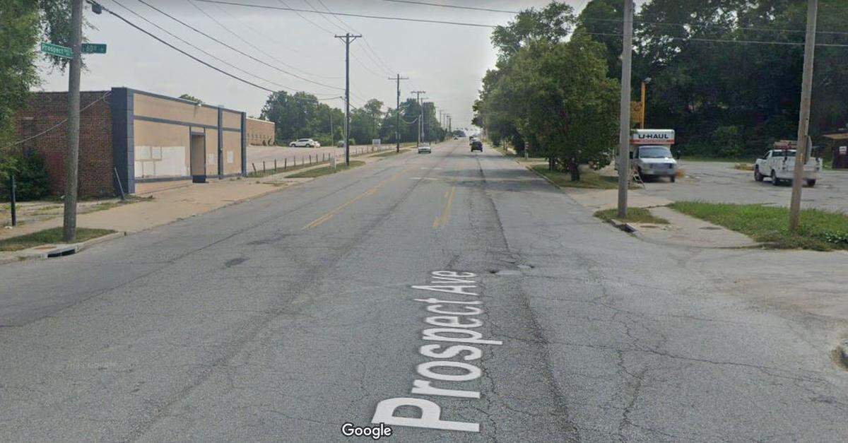 Police are investigating the death of a man found in the parking lot of a closed business on Prospect Avenue near 60th Street in Kansas City as a homicide, a police spokesman said. This Google Maps Street View image of the area is from August.