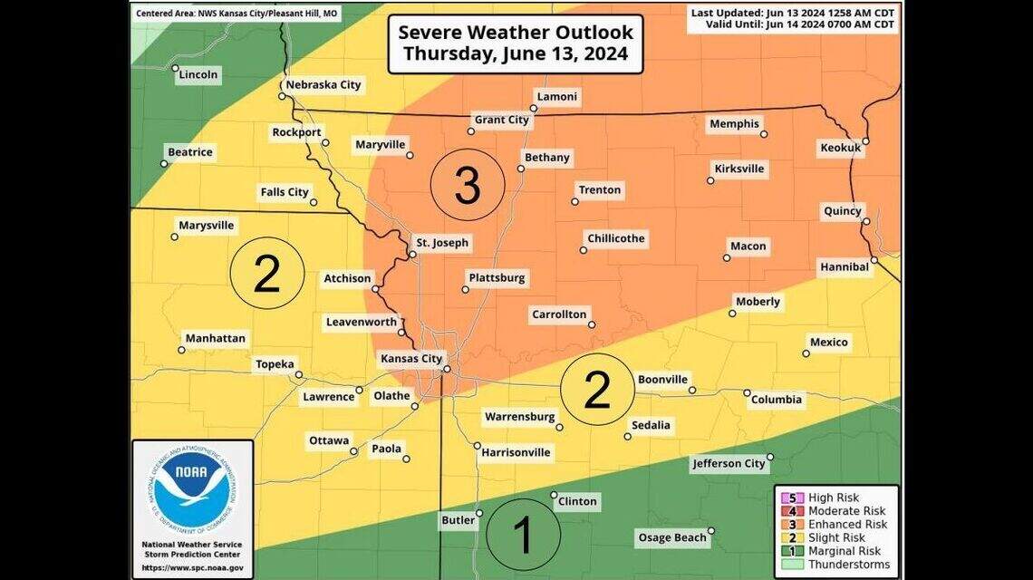 Softball size hail, severe weather in Kansas City forecast | Kansas ...