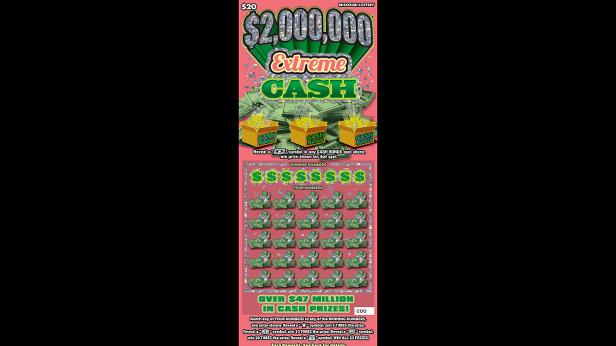 The bright pink color and sparkling prize total drew a Missouri woman to purchasing a scratch-off ticket and winning big, lottery officials said.