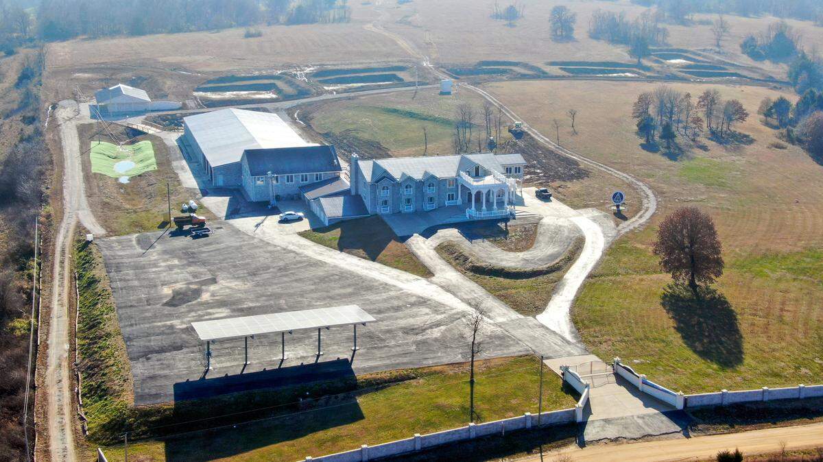 A former student at Agape Boarding School says he was sexually abused at this southwest Missouri home owned by David Smock. The property includes this home, which has 11 bedrooms, an indoor pool and a gymnasium.