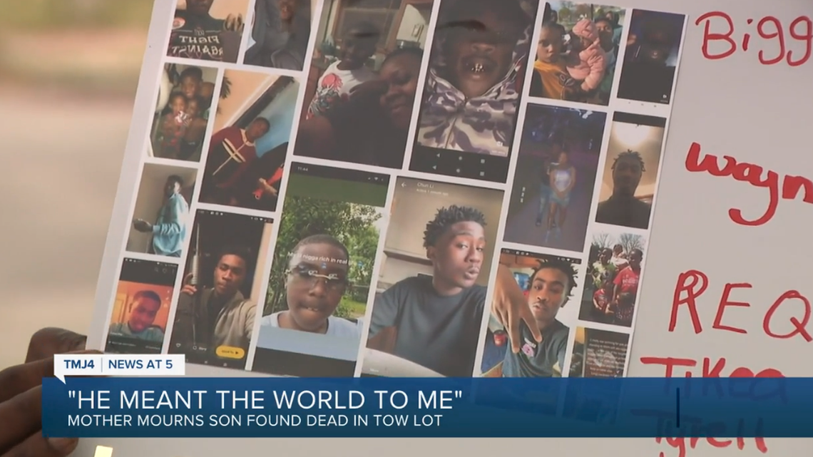 The body of James Stokes, 17, was discovered in an SUV four days after it was towed to an impound lot.