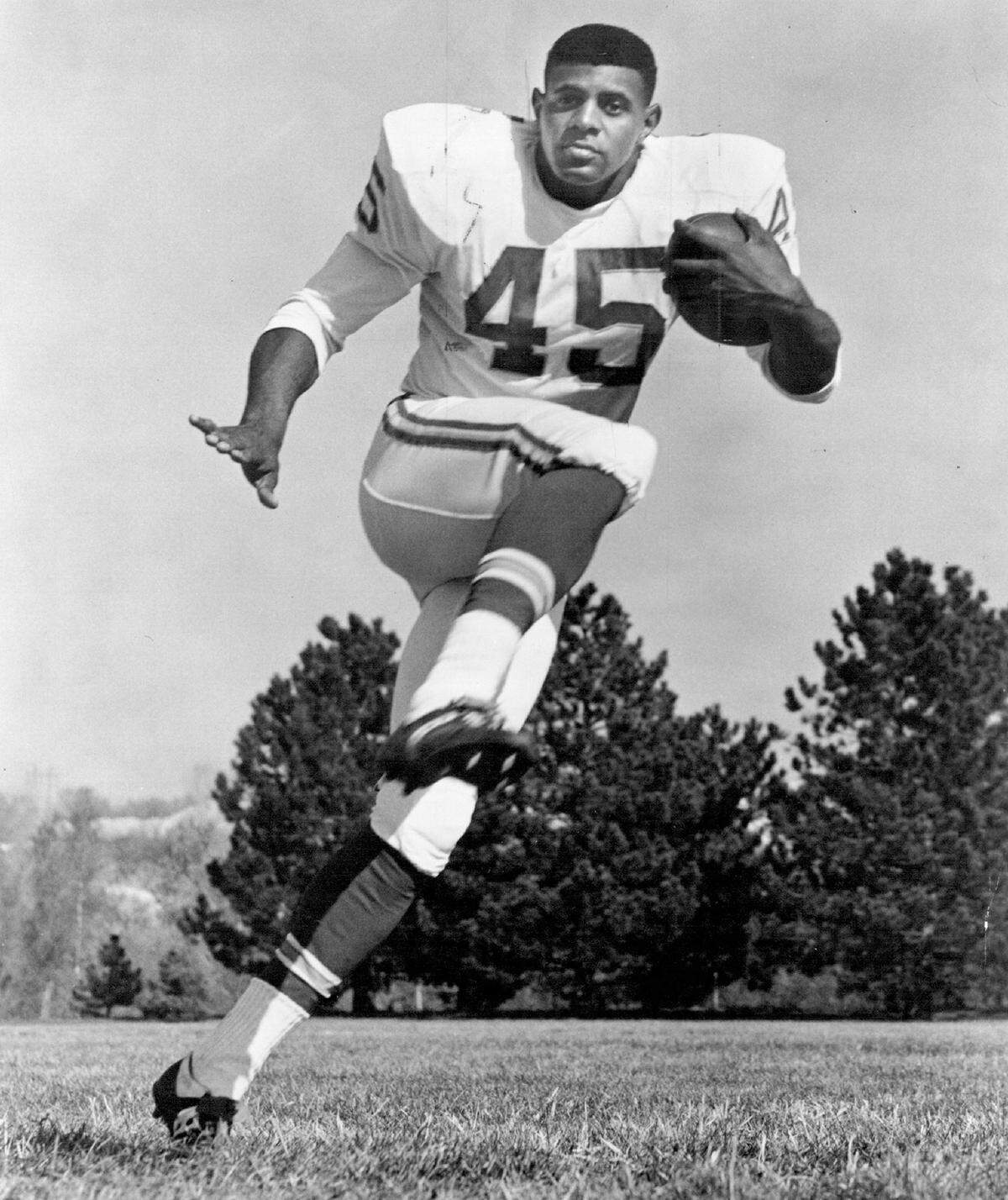 Fullback Gene Thomas, Kansas City Chiefs, 1966–1967