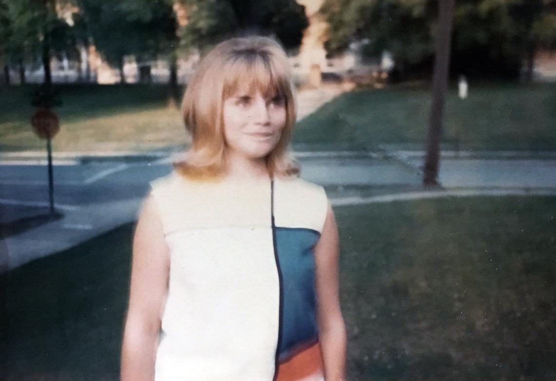 A photo from the late 1960s shows a woman who was a neighbor of Robert J. Gross at the time. The woman, who does not want to be identified, said Gross broke into her home near 61st Street and Tracy Avenue when he was a teenager and was caught with her slip, garter belt and hosiery.