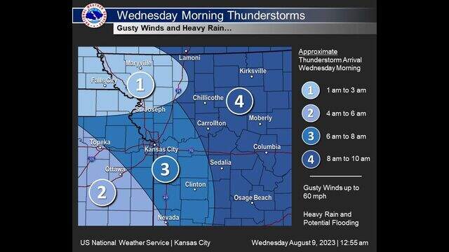 Thunderstorms rumble through KC during morning rush hour | Kansas City Star