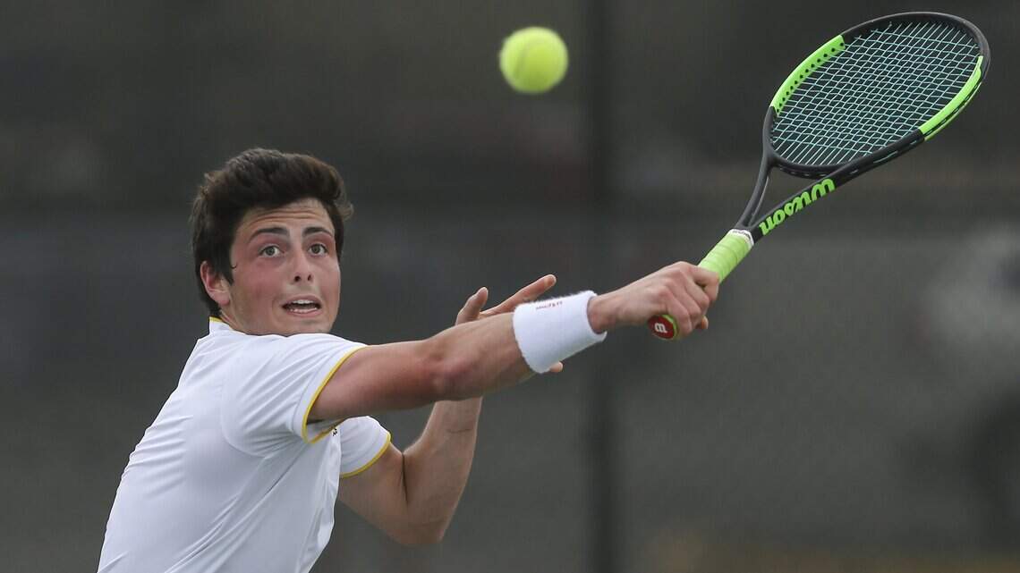 Bishop Carroll's Steven falls to Olathe West's Seaton in 5A state tennis
