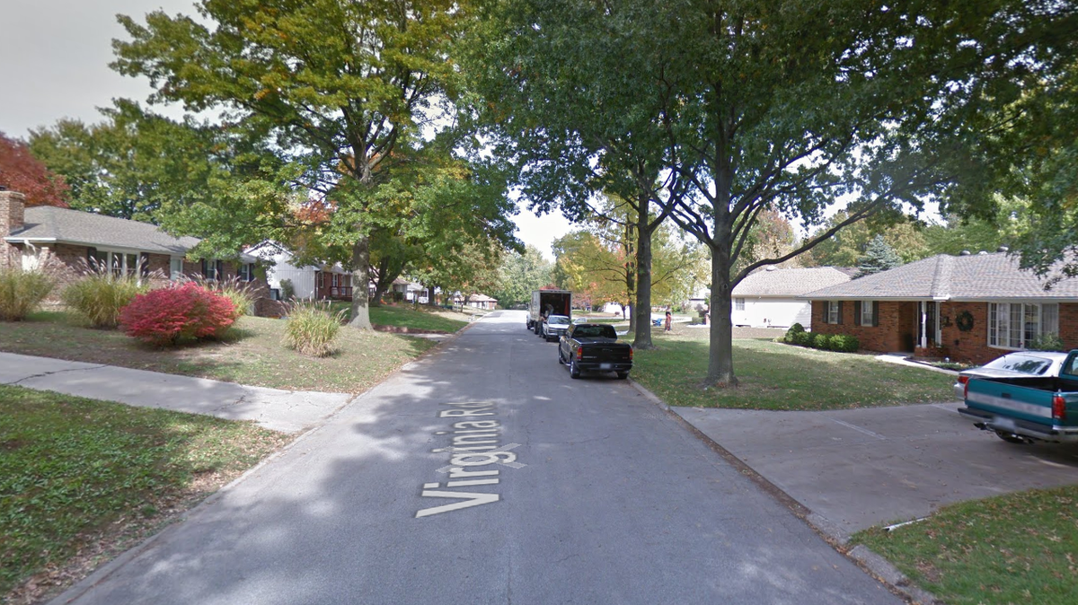 State officials investigated a house fire Thursday in the 200 block of Virginia Road in Excelsior Springs. This Google Maps Street View image shows the area in 2013.