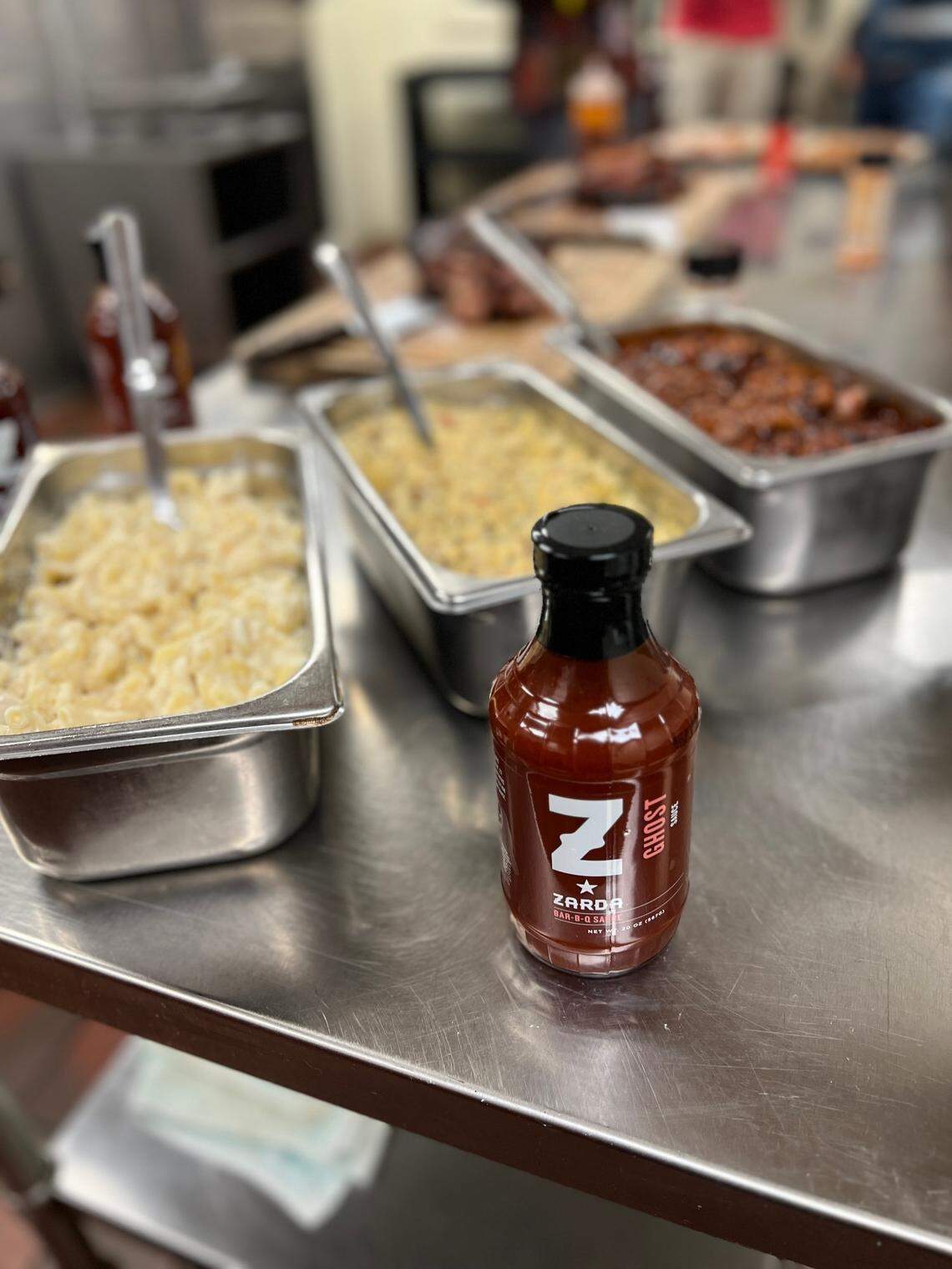 Chiefs players always get seconds on the barbecue beans and cheesy potato bake.