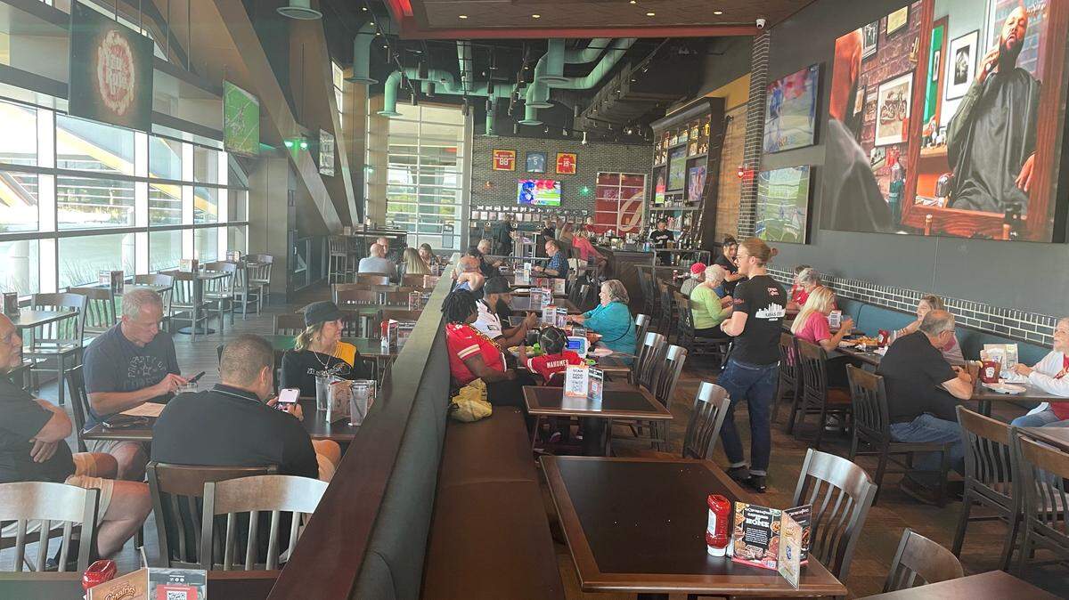 Chickie’s and Pete’s opened in September at the recently remodeled Bally’s Casino.