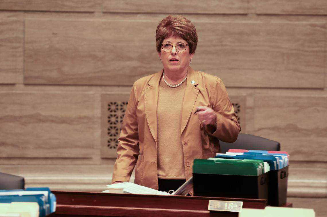 Incoming Missouri Senate President Pro Tem Cindy O’Laughlin, a Shelbina Republican.