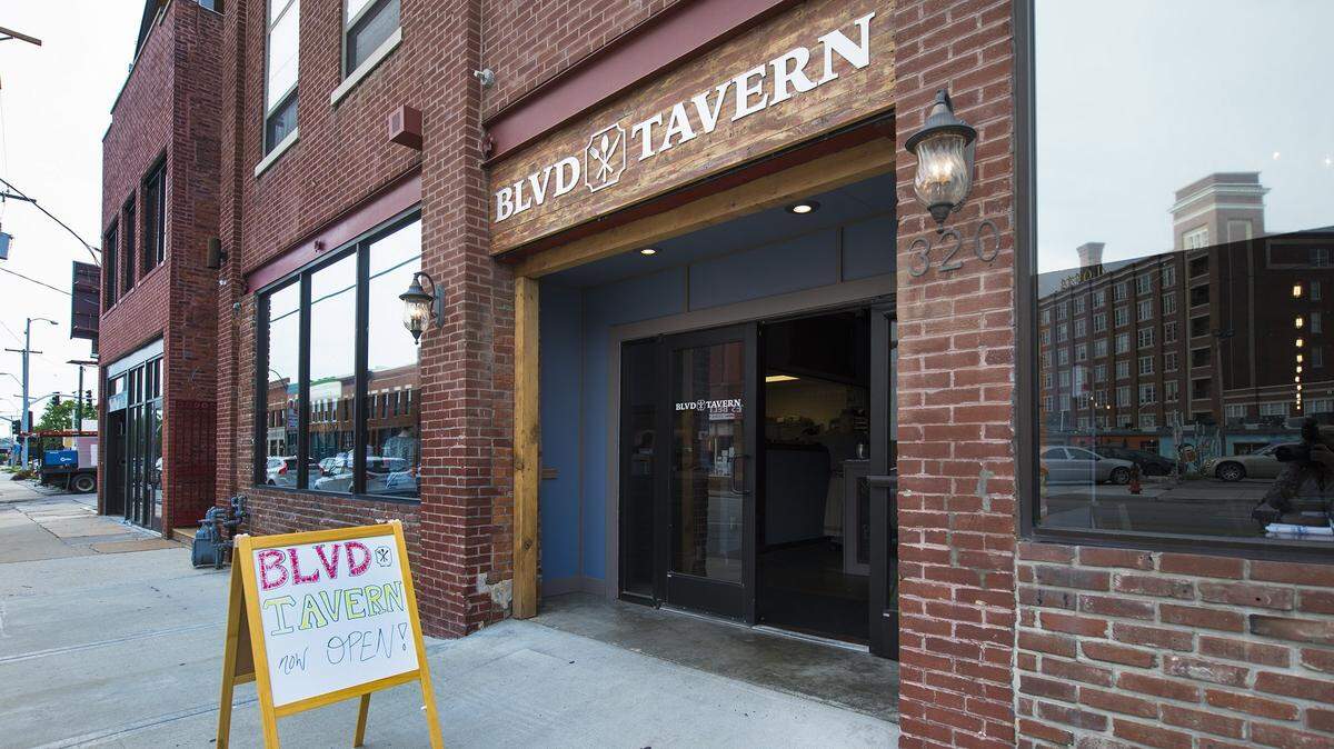 BLVD Tavern is shown in 2015 photo. The Kansas City restaurant apparently shares a name with one in St. Paul, Minnesota, as it recently learned following a viral video.