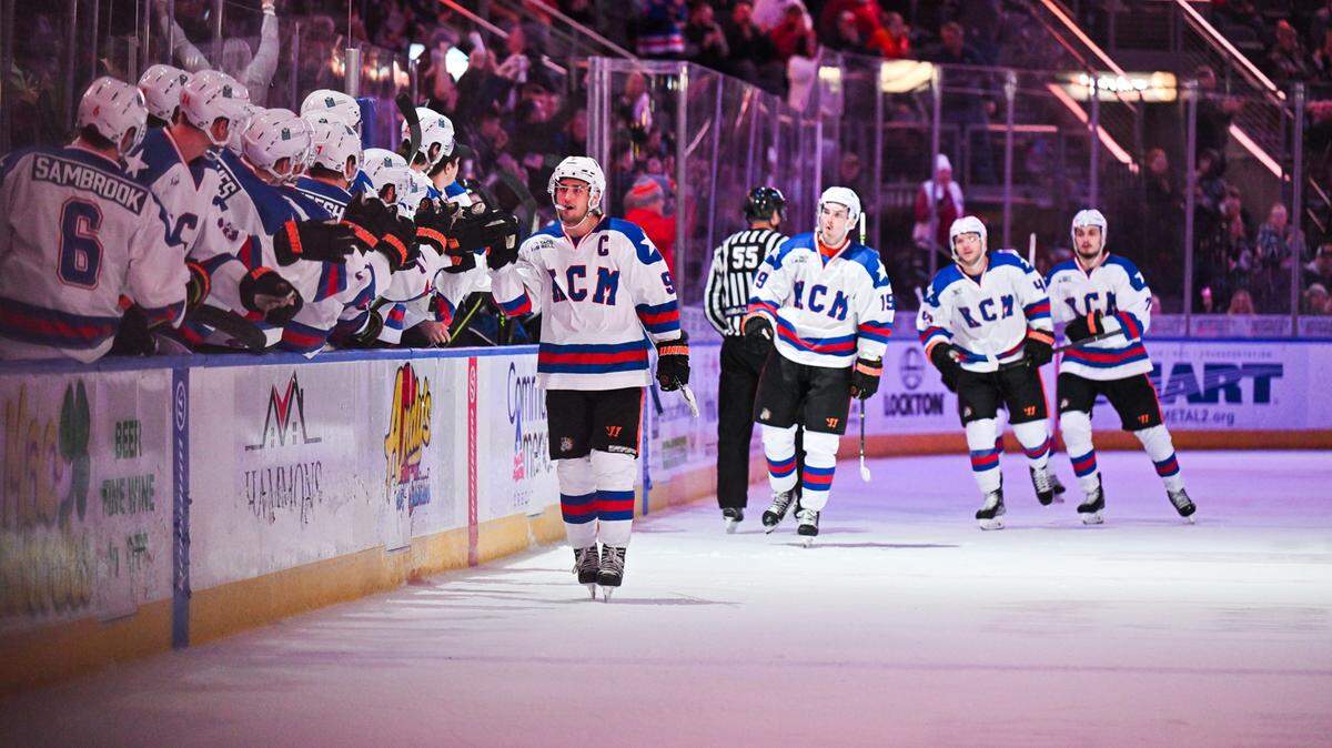 Saturday was the Mavericks’ Miracle on Ice game,  with the squad wearing special Team USA-themed jerseys to pay tribute to the 1980 Olympic team. 
