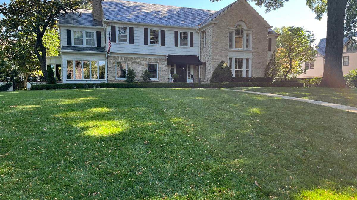 Crews battled a fire Wednesday evening at a home in the 1000 block of Greenway Terrace that belonged to late former Kansas City Mayor Richard Berkley, according to property records.