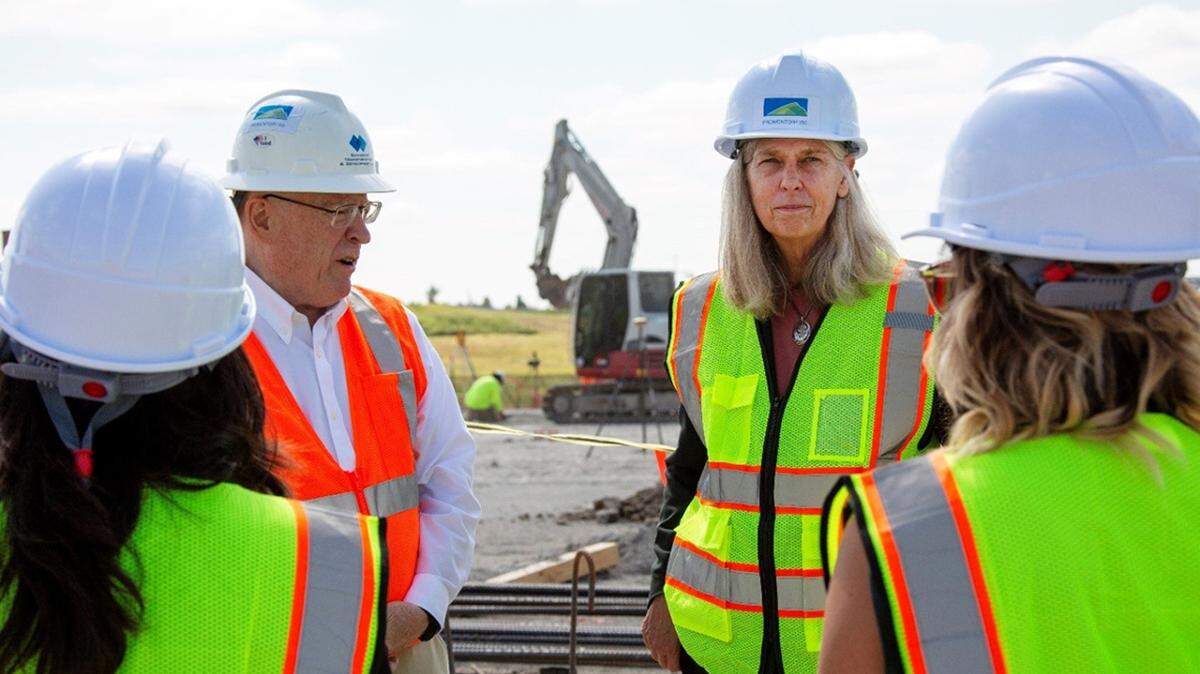 Former National Nuclear Security Administration Administrator Jill Hruby at the commencement ceremony for the Kansas City Non-Nuclear Expansion Transformation on Aug. 7, 2024