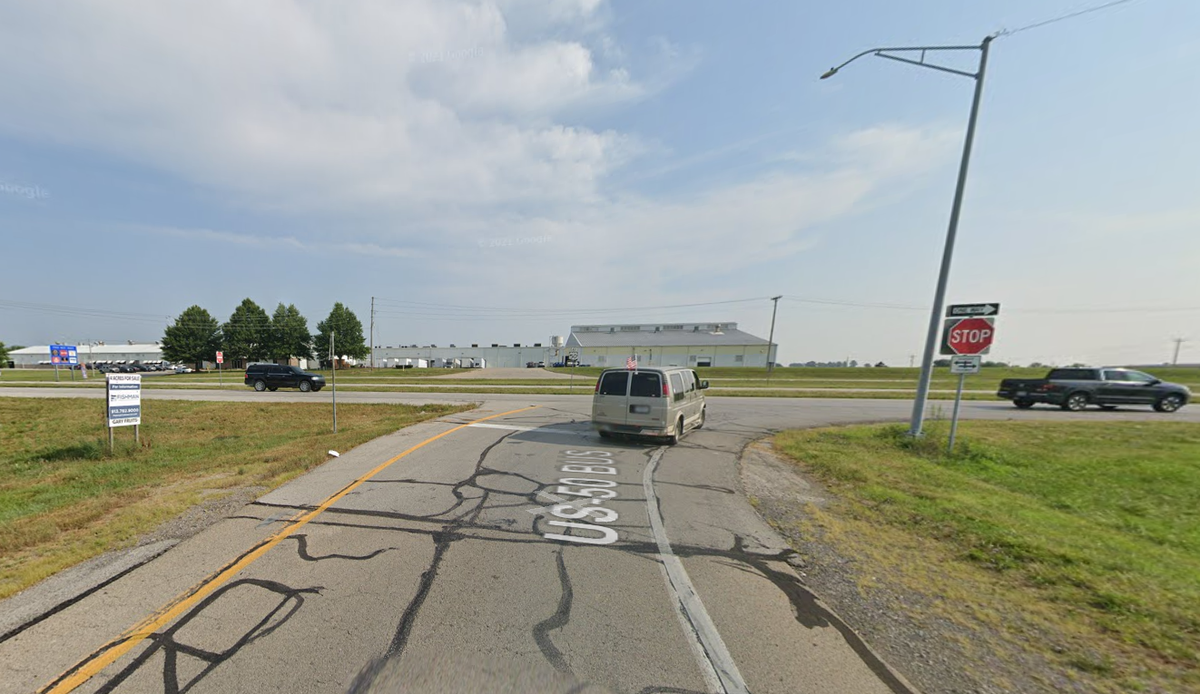 Google Maps image of U.S 50 Highway and 50 Business Highway from 2021