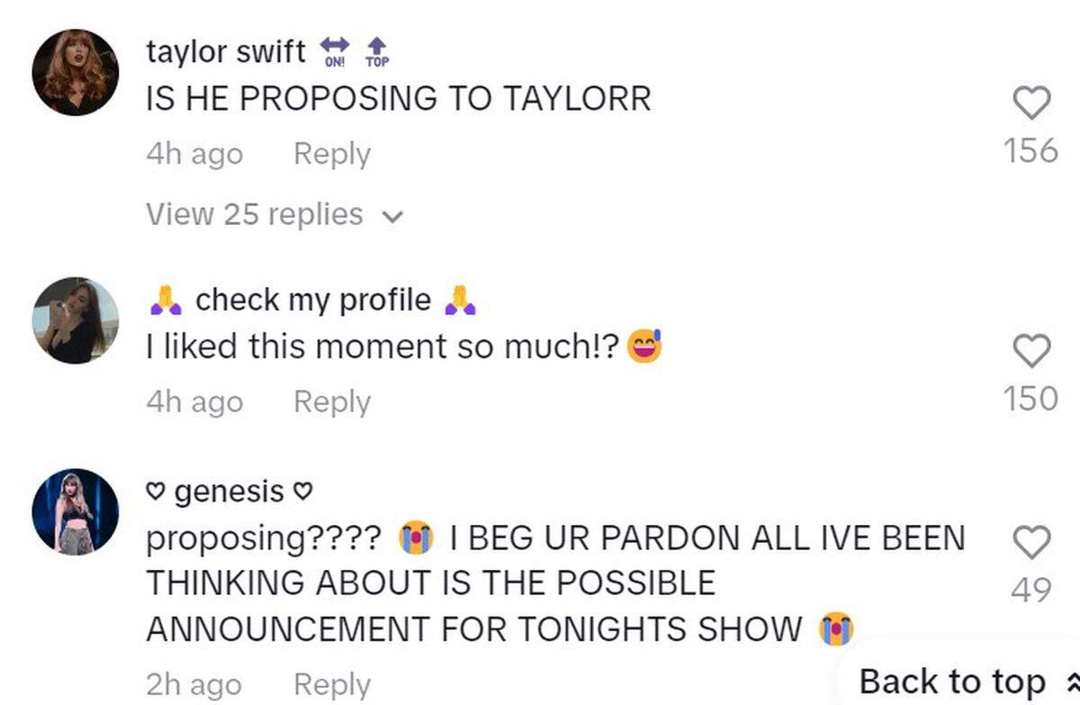 Taylor Swift’s fans freaked out a little bit about a ring video featuring Travis Kelce.