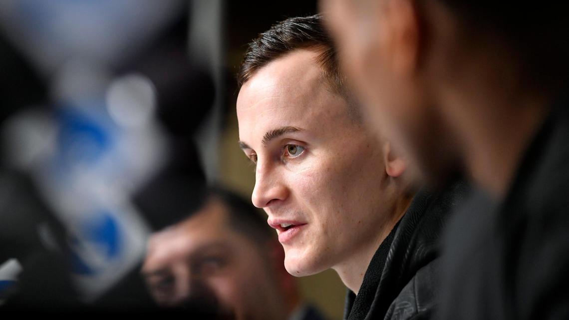 Kansas super-senior Mitch Lightfoot says the Jayhawks are ready for the biggest basketball game possible at the college level. They face North Carolina for the national championship Monday night in New Orleans.