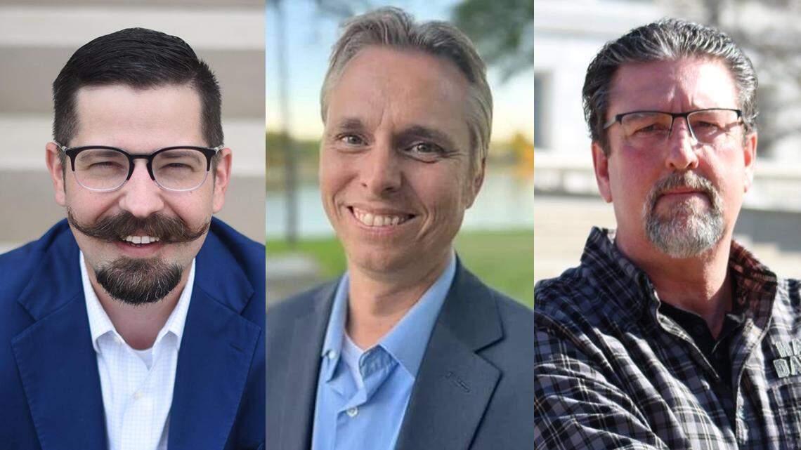Aaron McMullen, David Martin and Joe Nicola, Republican candidates for Missouri House