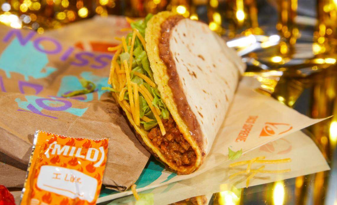 Taco Bell’s double decker taco returned to restaurants Tuesday, Dec. 5, for a linited time.
