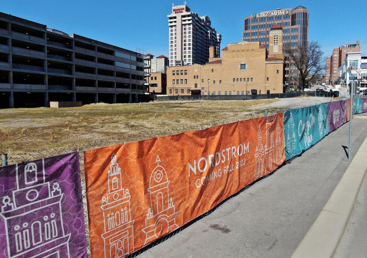 Nordstrom has twice pushed back plans for a department store on the west side of the Country Club Plaza but says it is on track to open in the fall of 2023.
