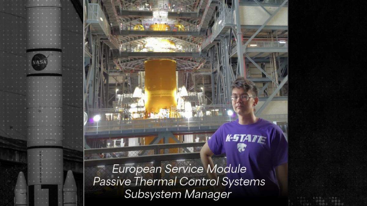 Kansas native Erik Stalcup, a graduate of Kansas State University and now a NASA engineer, is part of the team for NASA’s historic Artemis II moon mission.