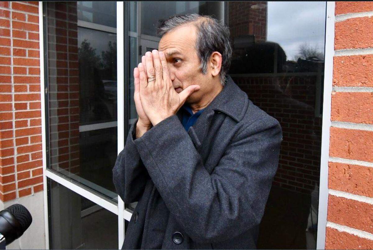 Syed Jamal, the Kansas chemist and father of three arrested by ICE in January, walked out of the Platte County jail Tuesday.