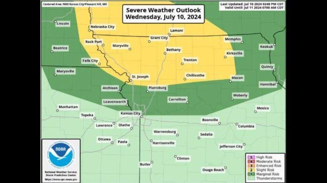 Severe afternoon, evening storms could develop in KC area | Kansas City ...