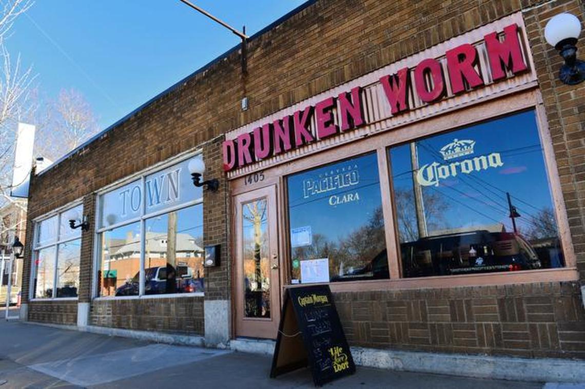 The Drunken Worm, soon after it opened in 2014 at 1405 W. 39th St.