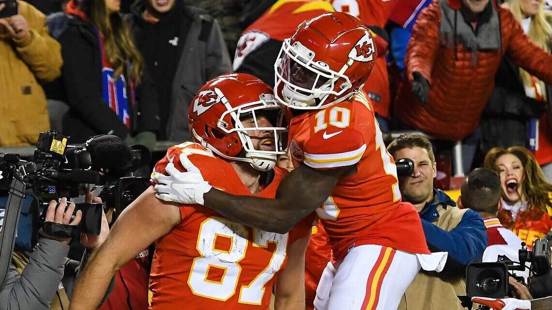 Travis Kelce and Tom Brady shared behind-the-scenes stories about Tyreek Hill