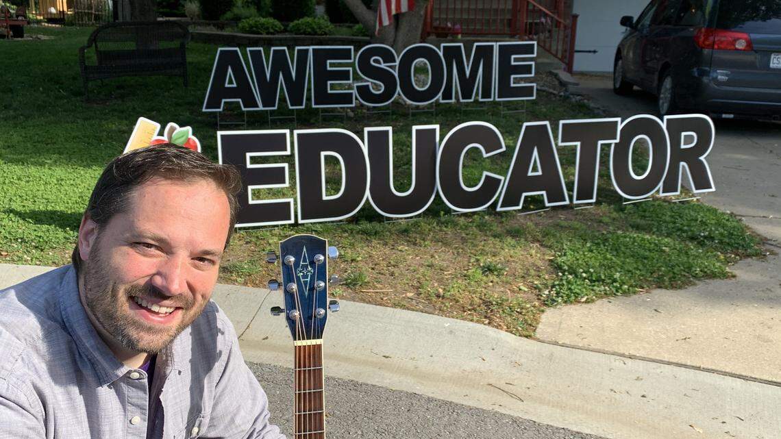 For his passion in turning fun into learning, Matthew Ketteman was named LS Teacher of the Year.