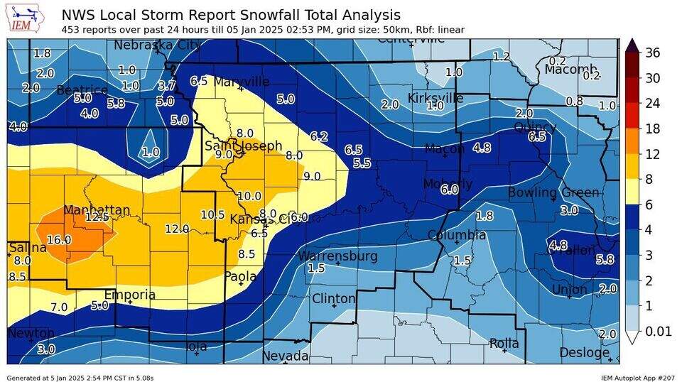 Blizzard dumps multiple inches of snow on Kansas City | Kansas City Star