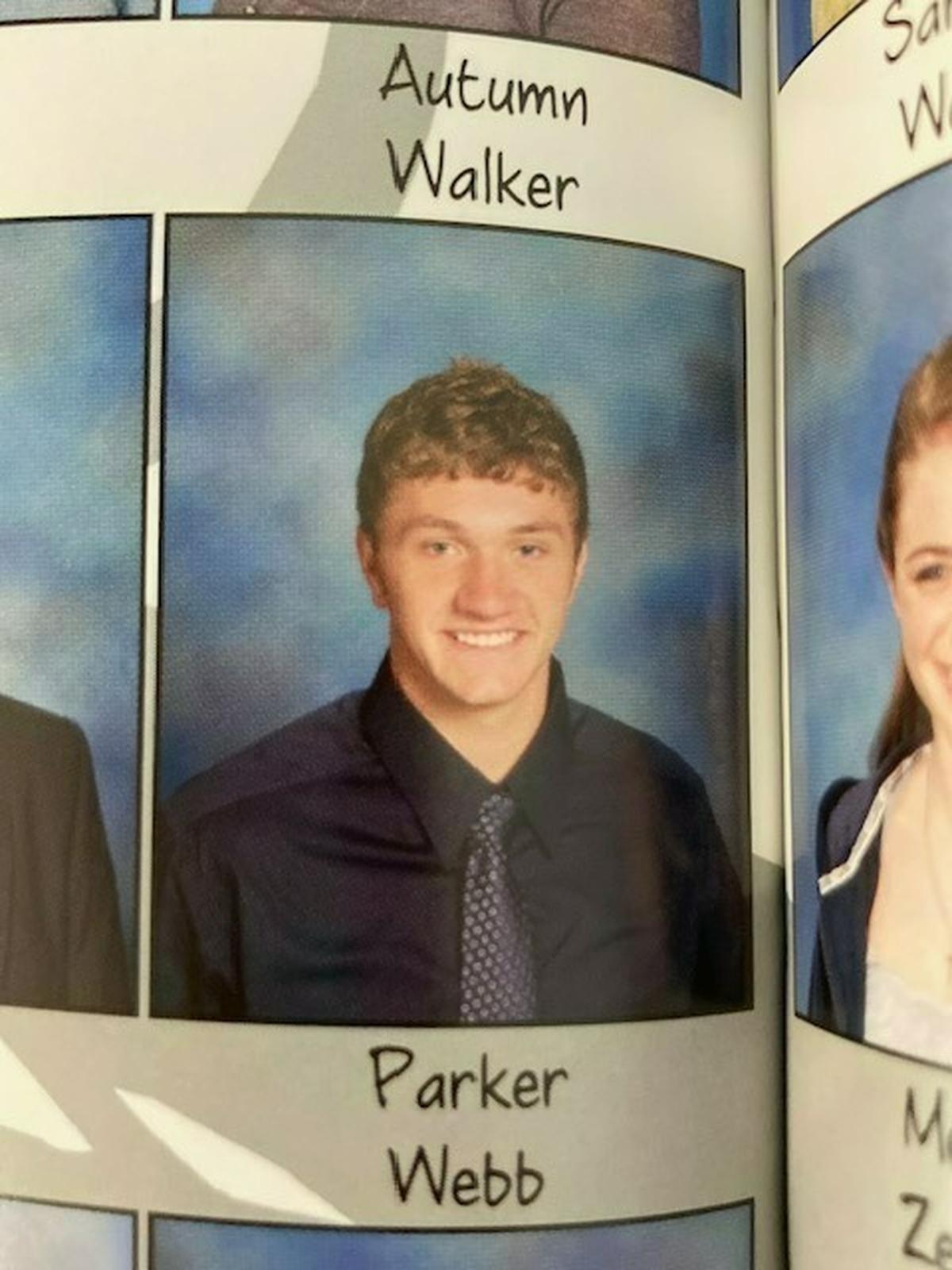 Parker Webb, as seen in his high school yearbook, graduated from Blue Springs High School in 2010. He is currently a real estate investor in Kansas City, the ceo and a co-founder of FTW Investments.