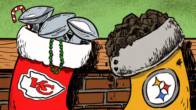 Download our exclusive Kansas City Chiefs vs. Pittsburgh Steelers game-day poster