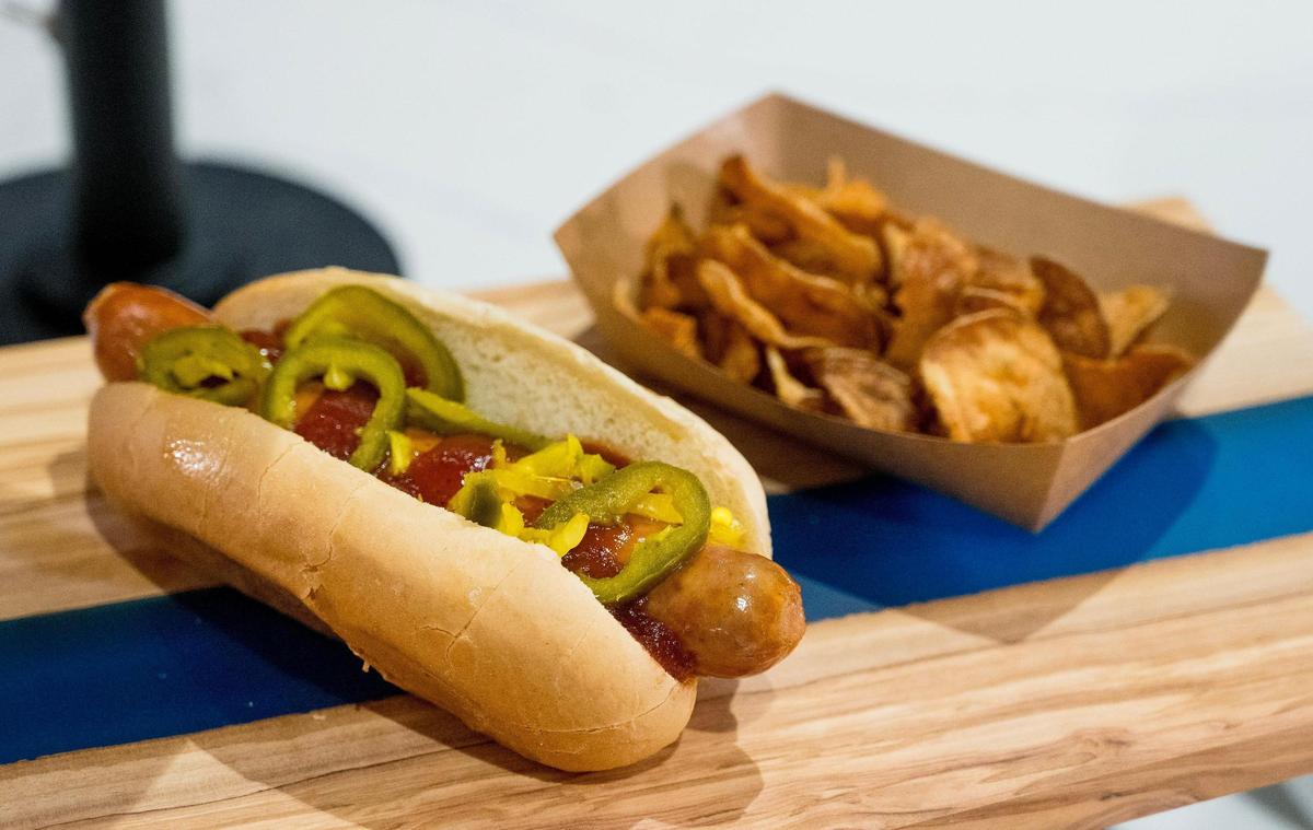 In addition to a handful of its own specialty sausages, Local Pig will be serving the official stadium hot dog at CPKC Stadium.