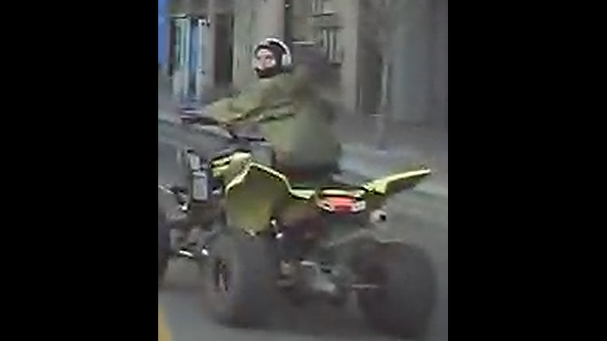 Prosecutors announced charges against a man who allegedly drove a black and lime green Yamaha Raptor 700 into an officer who was looking to take them into custody.&nbsp;The officer was briefly hospitalized with serious head injuries and is recovering at home, planning to return to work soon.&nbsp;