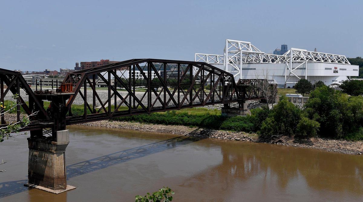Flying Truss LLC wants to turn the Rock Island Bridge into an entertainment destination over the Kansas River. The bridge was originally built by the Chicago, Rock Island and Pacific Railway in 1905 to move cattle in and out of the stockyards​ in Kansas City’s West Bottoms.