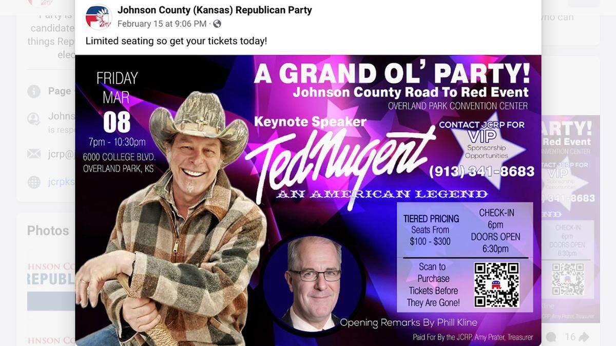 The washed-up rock star who sang about sex with a 13-year-old and threatened to shoot Barack Obama fits in pretty smoothly with the party of Donald Trump, you have to admit.