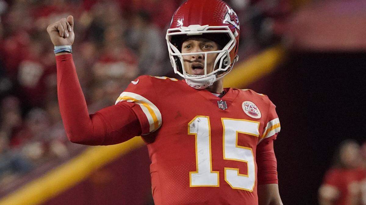 Kansas City Chiefs quarterback Patrick Mahomes