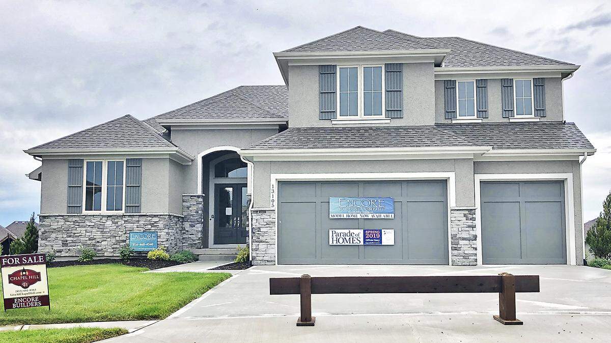 Encore Building Co. By Casa Bella features the Monterey 1 ½-story located at 13105 W. 172nd St. with four bedrooms, 3.5 bathrooms, a covered deck, a walkout basement to patio, green space and walking trail, and a cul-de-sac homesite. The home also includes a buyer bonus $5,000 Nebraska Furniture Mart gift card and half-priced basement finish per square foot promotion. Open today until 5 p.m. and priced at $539,950.
