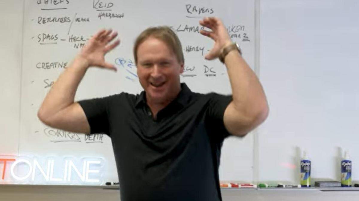 Jon Gruden on Chiefs fans doing the Arrowhead Chop.