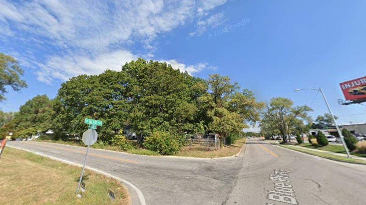 Traffic near the intersection of Northwest Blue Parkway and Northwest Ward Road in Lee’s Summit will be shut down and redirected for the coming months as a city contractor adds a roundabout and makes other road improvements in the area. This Google Maps image shows the area in September 2024.
