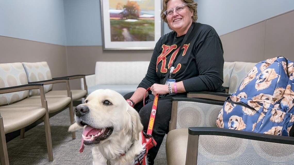 When a therapy dog serving cancer patients needed care, this Lee’s Summit vet was there