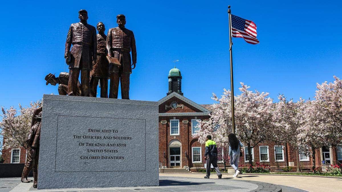 The school was founded by Civil War soliders who weren’t admitted into other educational institutions.