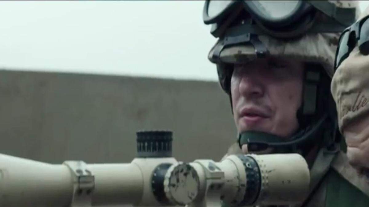 Bradley Cooper plays Navy SEAL Chris Kyle in 'American Sniper'