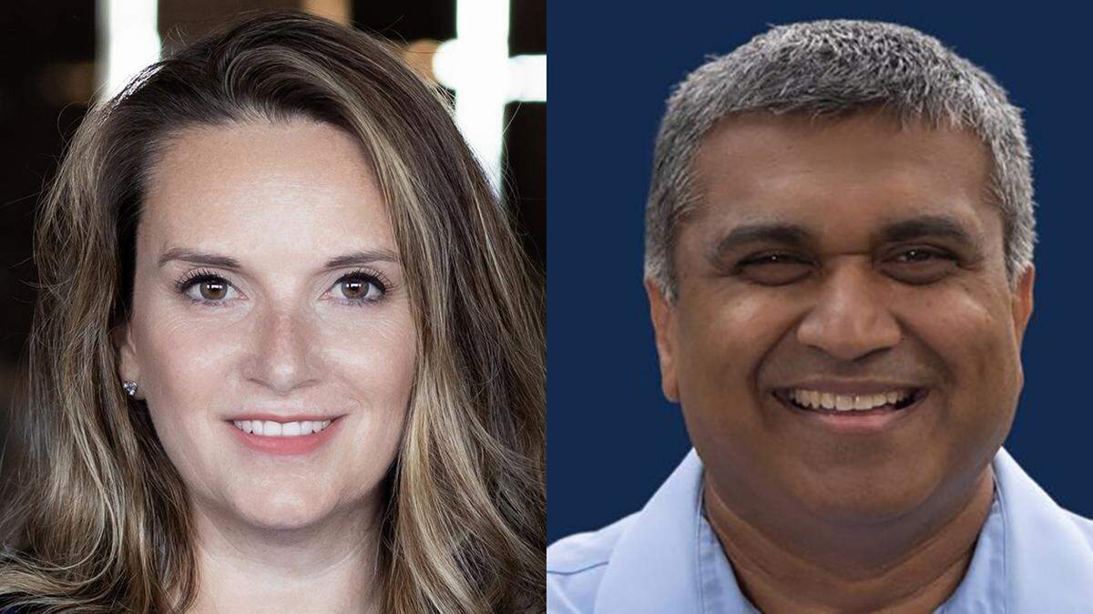 Karen Crnkovich and Prasanth Reddy are Republican candidates for the 3rd Congressional District.