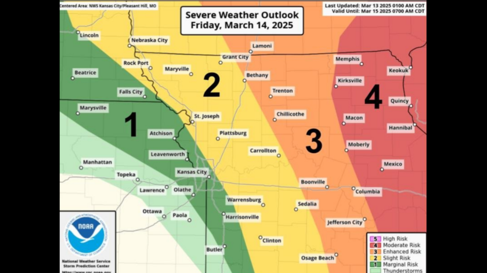 Rain, hail and tornadoes in the forecast for KC. Here’s when | Kansas ...
