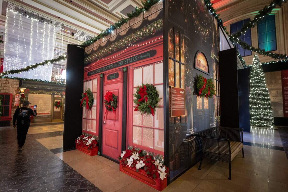 Final touches were being put on “Holiday Reflections” at Union Station on Thursday, November 20, 2025, in Kansas City. The display is billed as Kansas City's largest holiday walk-through experience, filling 27,000 square feet of the historic Grand Plaza, opens Friday, November 21, 2025.