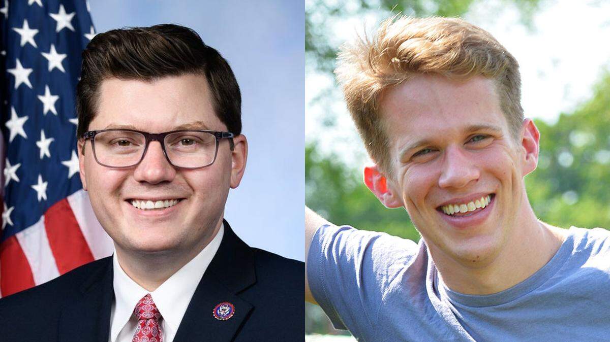 Kansas Republican Rep. Jake LaTurner and his Democratic challenger Patrick Schmidt